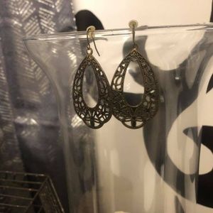 Gold Hanging Earrings